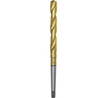 Сверло по металлу Профоснастка №2061 Эксперт D 11 мм Конус Морзе1 HSS M2 TIN (6542)/118° din 345 30205061