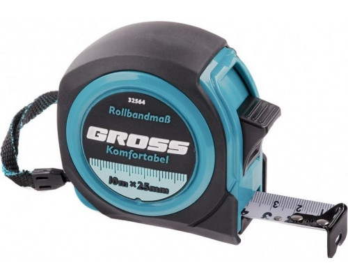 Рулетка GROSS Komfortabel 10.0 м 32564