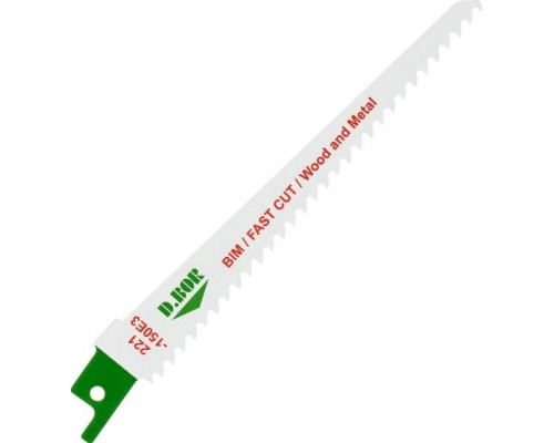 Полотна для сабельных пил D.BOR 130/150*4 мм BIM / FAST CUT / Wood and Metal (s611df) (2 шт.) D-221-150E3-02