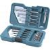Набор насадок MAKITA Square 17 шт. D-40200