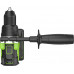 Дрель-шуруповерт аккумуляторная GREENWORKS GD24DD140 ударная, 24V, АКБ 4Ач и ЗУ 3707607CUB