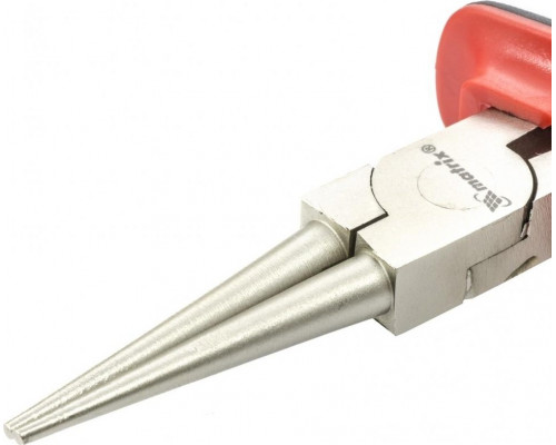 Круглогубцы MATRIX 160 мм nickel, , никелированные, двухкомпонентные р 17355