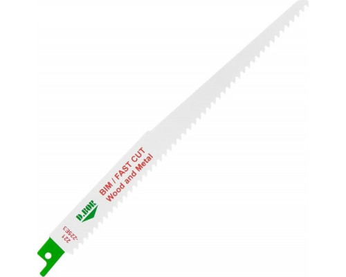 Полотна для сабельных пил D.BOR 205/225*4 мм BIM / FAST CUT / Wood and Metal универсал. (s1111df) 2 шт. D-221-225E3-02