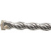 Бур SDS-plus Denzel Cobalt W-tip, 12x460 мм по бетону, двойная спираль 705027