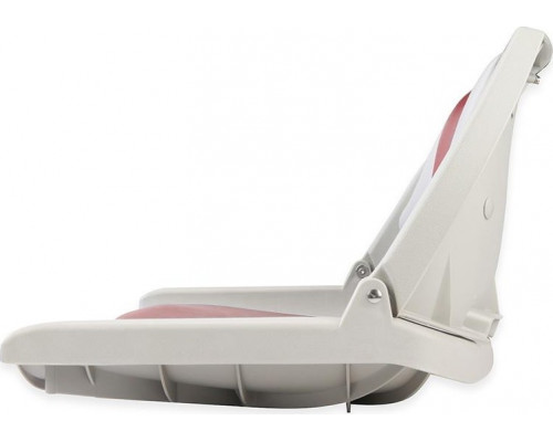 Кресло складное с мягкими накладками SKIPPER серый/красный SK75109GR