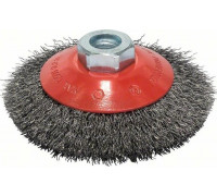 Щетка обдирочная для УШМ BOSCH коническая D-100 мм М14 2608622057