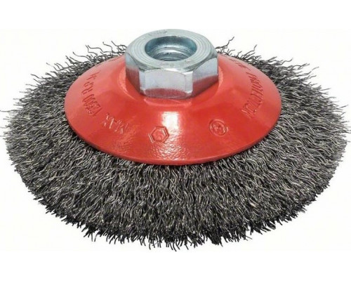 Щетка обдирочная для УШМ BOSCH коническая D-100 мм М14 2608622057