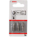 Бита для заворачивания BOSCH Extra Hard 25 мм PH3 3шт 2607001515