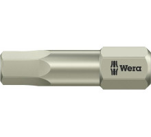 Бита для заворачивания, нержавеющая сталь WERA 3840/1 TS 6,0 мм, 25 мм WE-071076 WE-071076