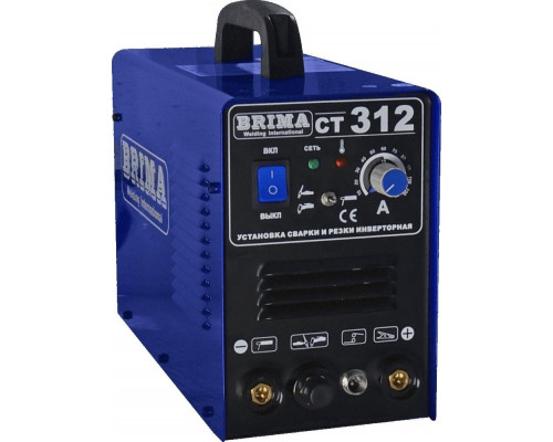 Сварочный инвертор Brima СТ 312 для ММА, TIG DC и плазменной резки