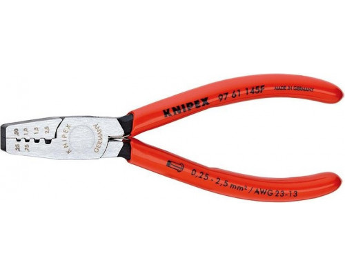 Клещи для опрессовки кабельных наконечников KNIPEX 9761145F KN-9761145F
