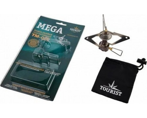 Газовая плита-трансформер TOURIST MEGA TM-020 работает от резьбовых баллонов, чехол (Корея) TM-020