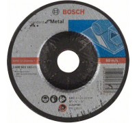 Шлифовальный круг по металлу BOSCH 125х6х22.2 мм A24P-BF Standart for Metal вогнутый 2608603182