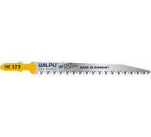 Пилки по дереву WILPU HC 123 (быстрый чистый рез) 5шт/уп 210500005