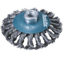 Щетка обдирочная для УШМ MAKITA конусная 100 мм D-39861 D-39861
