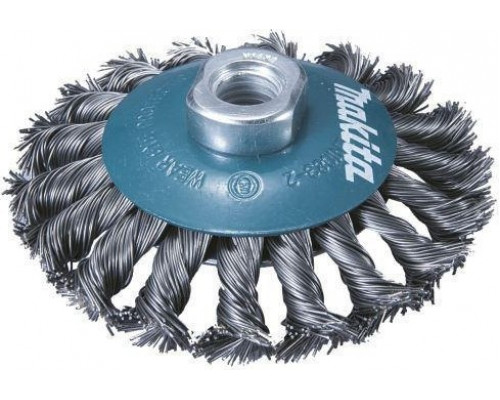 Щетка обдирочная для УШМ MAKITA конусная 100 мм D-39861 D-39861