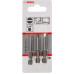 Бита для заворачивания BOSCH Extra Hard 49 мм S 0.5x4.0 3шт 2607001475