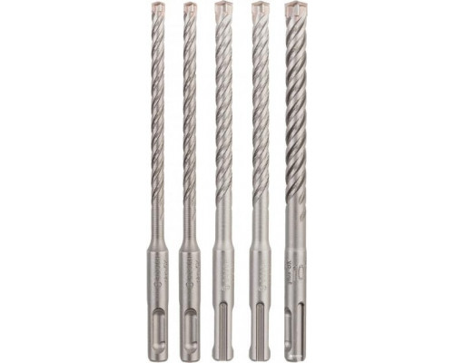 Набор буров BOSCH 5 СВ. SDS-plus X5L 100/160 мм 2608833911