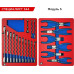 Тележка инструментальная МАСТАК «СПЕЦИАЛИСТ 344» с набором инструментов 344 пр, серая