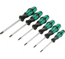 Набор отверток WERA Kraftform Plus Серия 300 367/6 SATZ 6TLG. WE-028062 WE-028062