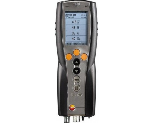 Газоанализатор Testo 340 стандартный трехсенсорный (O2+CO+NO), комплект без зонда 0563 9342