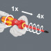 Рукоятка-держатель, 9x125 мм WERA 05057481001 827 T i Kraftform Turbo VDE 9x125 мм WE-057481