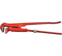 Ключ трубный рычажный AV Steel AV-623015 губки под углом 90°