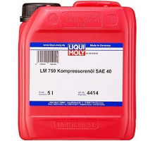 Масло компрессорное LIQUI MOLY LM 750 Kompressorenoil 40 (VG-150) 5 л 4414 синтетическое 4414