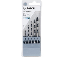 Набор сверл по металлу BOSCH Набор HSS PointTeQ HEX 5 шт. 2607002824