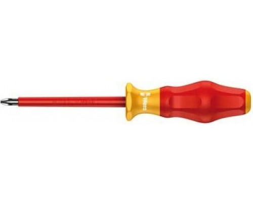 Отвертка диэлектрическая WERA Kraftform Comfort VDE 1000 V 1165i PZ 2 х 100 мм WE-031613 WE-031613