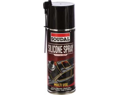 Смазка силиконовая SOUDAL Silicone Spray 0,4 л 134154