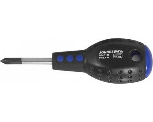 Отвертка крестовая JONNESWAY D04P138 FULL STAR, PH1 х 38 мм 047904