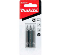 Бита для заворачивания MAKITA B-25220 PH2, 50 мм, E-form(MZ), 3 шт.