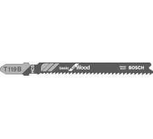 Пилки по дереву BOSCH T119В (5шт.) 2608630037