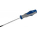 Отвертка шлицевая Кобальт 646-249 ultra grip sl 4,0х100 мм cr-v, двухкомпонентная ру