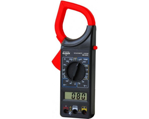 Клещи токоизмерительные ELITECH ММ 200К 182086