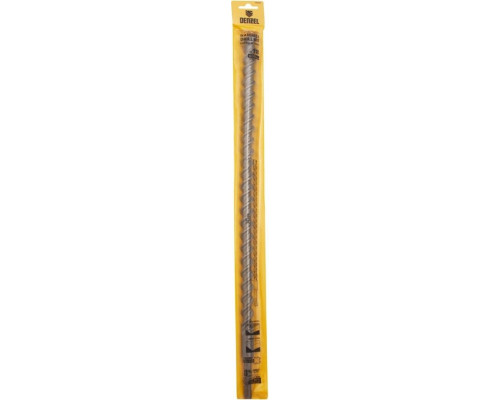 Бур SDS-plus Denzel Cobalt W-tip, 18x600 мм по бетону, двойная спираль 705046