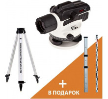 Нивелир оптический ADA RUBER 32 + STAFF 4 + Light А00121_К3