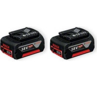 Набор аккумуляторов BOSCH GBA 18,0V 4,0 Ah Li-Ion (2шт) 1600Z00042
