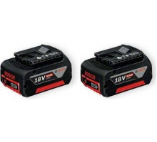 Набор аккумуляторов BOSCH GBA 18,0V 4,0 Ah Li-Ion (2шт) 1600Z00042