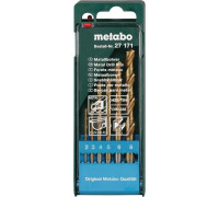 Набор сверл по металлу METABO HSS-TiN 6 шт. (2-8 мм) 627171000 627171000