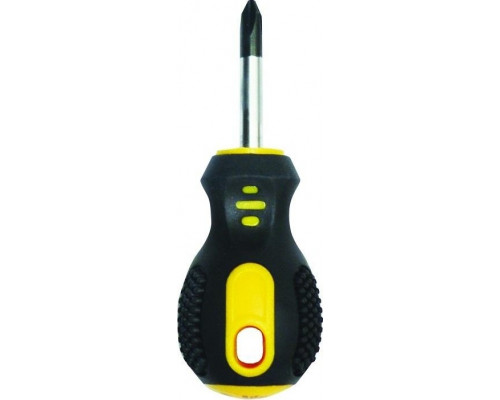 Отвертка крестовая Biber Крафтер 86024 CrV сталь ph 2х38мм (бочка) тов-141916