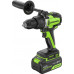 Дрель-шуруповерт аккумуляторная GREENWORKS GD24DD140 ударная, 24V, АКБ 4Ач и ЗУ 3707607CUB