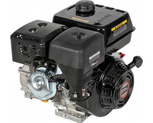 Бензиновый двигатель Loncin G270F-B 9 л.с. с валом 22 мм, редуктором и сцеплением