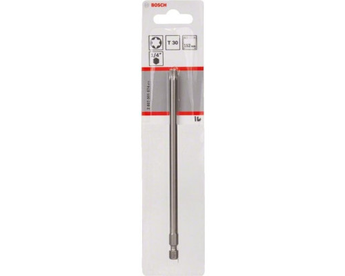 Бита для заворачивания BOSCH Extra Hard 152 мм T30 2607001674