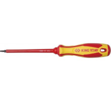Отвертка диэлектрическая KING TONY RB1 # 1 х 125 мм 14740105 14740105
