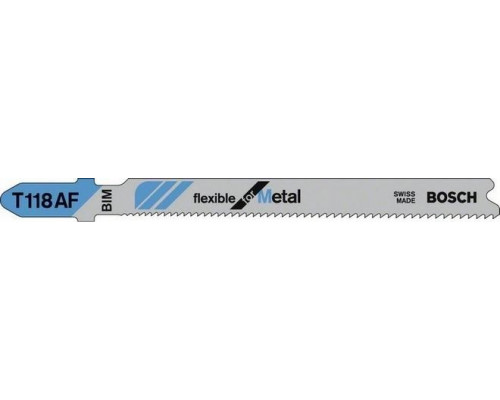 Пилки по металлу BOSCH T118AF (5шт.) 2608634505