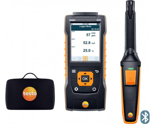 Комплект CO2 c Bluetooth Testo 440 (0563 4405)