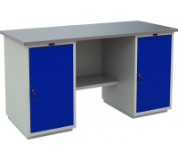 Верстак слесарный двухтумбовый ПРАКТИК Profi (№602) WT160.WD1/WD1.000