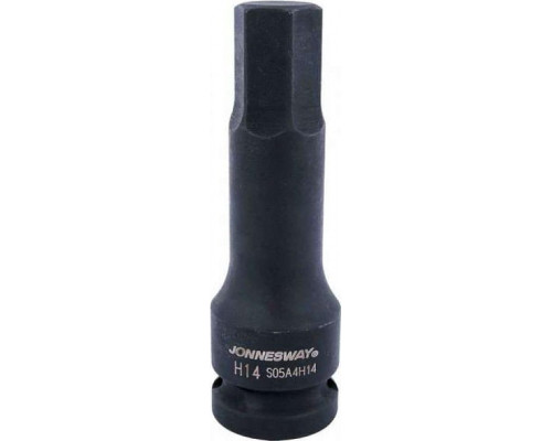 Ударная головка 6-гранная 1/2" JONNESWAY S05A4H14 h14, 78 мм